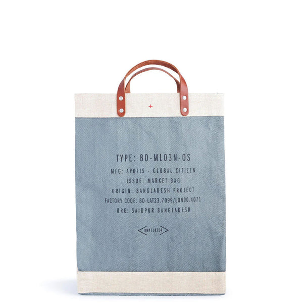 Apolis Phoenix Market Bag- Cool Grey