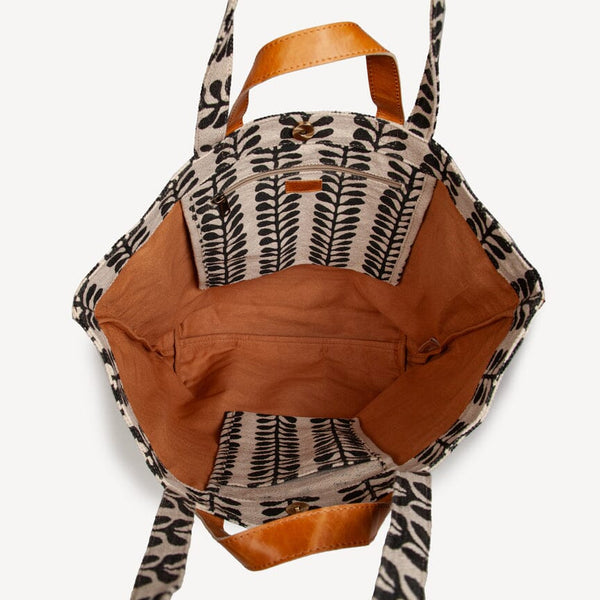 block print JOYN bag fair trade