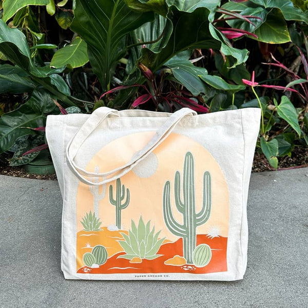 Desert Arch Canvas Tote Bag - Redemption Market