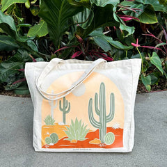 Desert Arch Canvas Tote Bag - Redemption Market