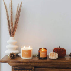 Pumpkin + Spices Mini Soy Candle