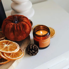 fall soy candle