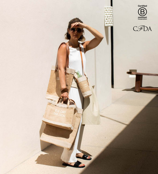 Apolis Phoenix Market Bag- Cool Grey