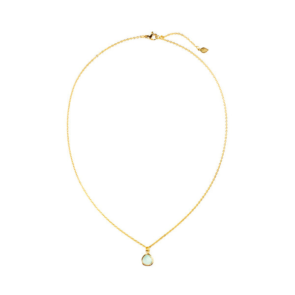 Desert Flower Necklace- Teal