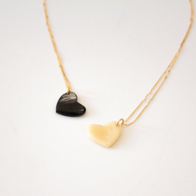 Heart Pendant Necklace- Haiti