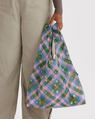 Green Star Plaid BAGGU Standard Bag