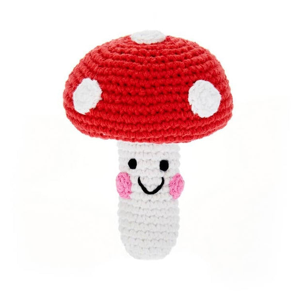 Organic Rattle- Mushrooms - Redemption Market
