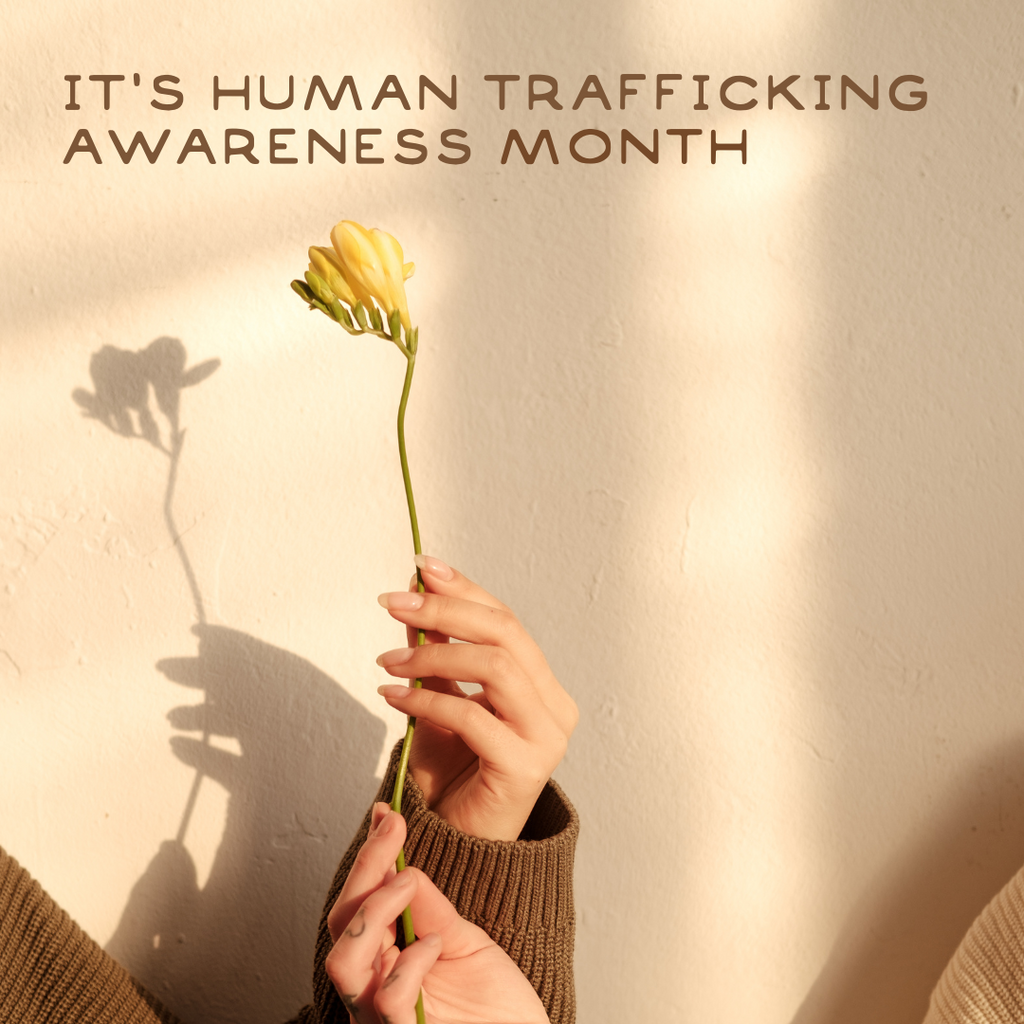 January is Human Trafficking Awareness Month