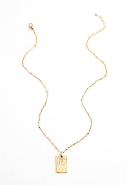 Gold Cactus Pendant Necklace- Redemption Market Exclusive - Redemption Market