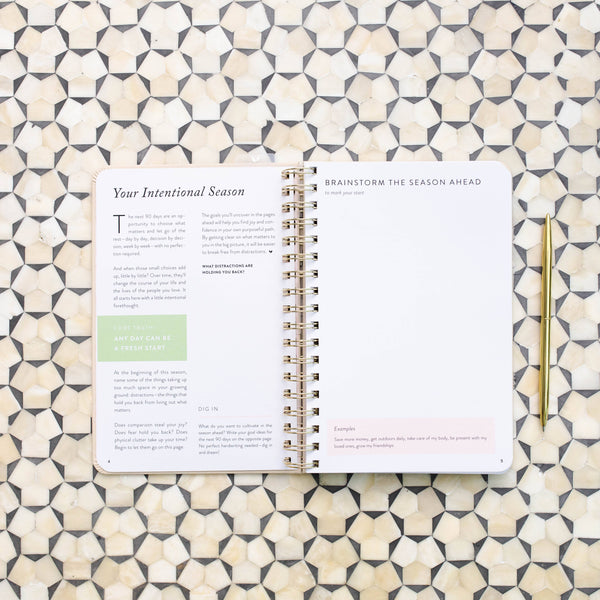 Fresh Start Daily Goal Planner