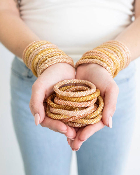 Très Chic Roll-On Beaded Bracelets