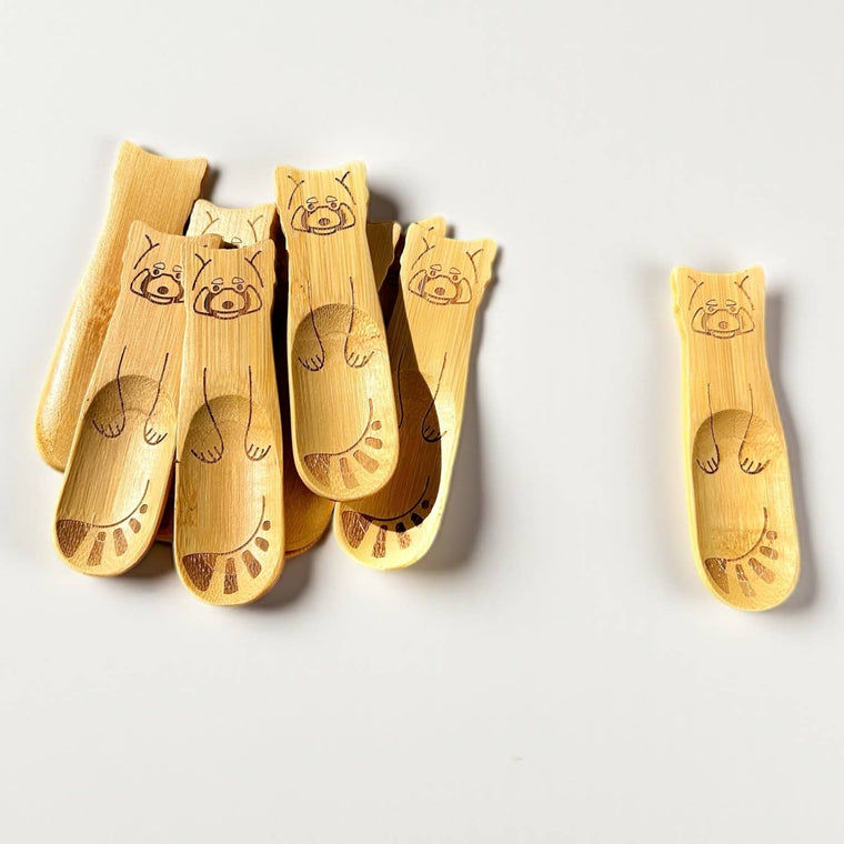 Bamboo Animal Utensil- Red Panda Spoon