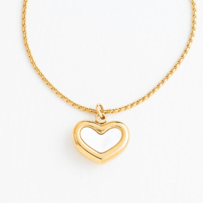 Simply Treasured Heart Necklace