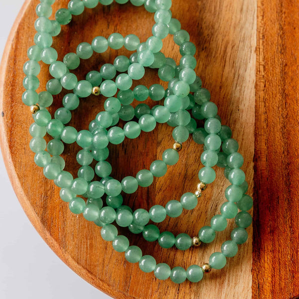 Aventurine Beaded Bracelet