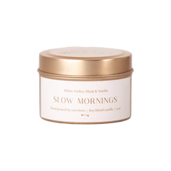 Slow Mornings Travel Soy Candle