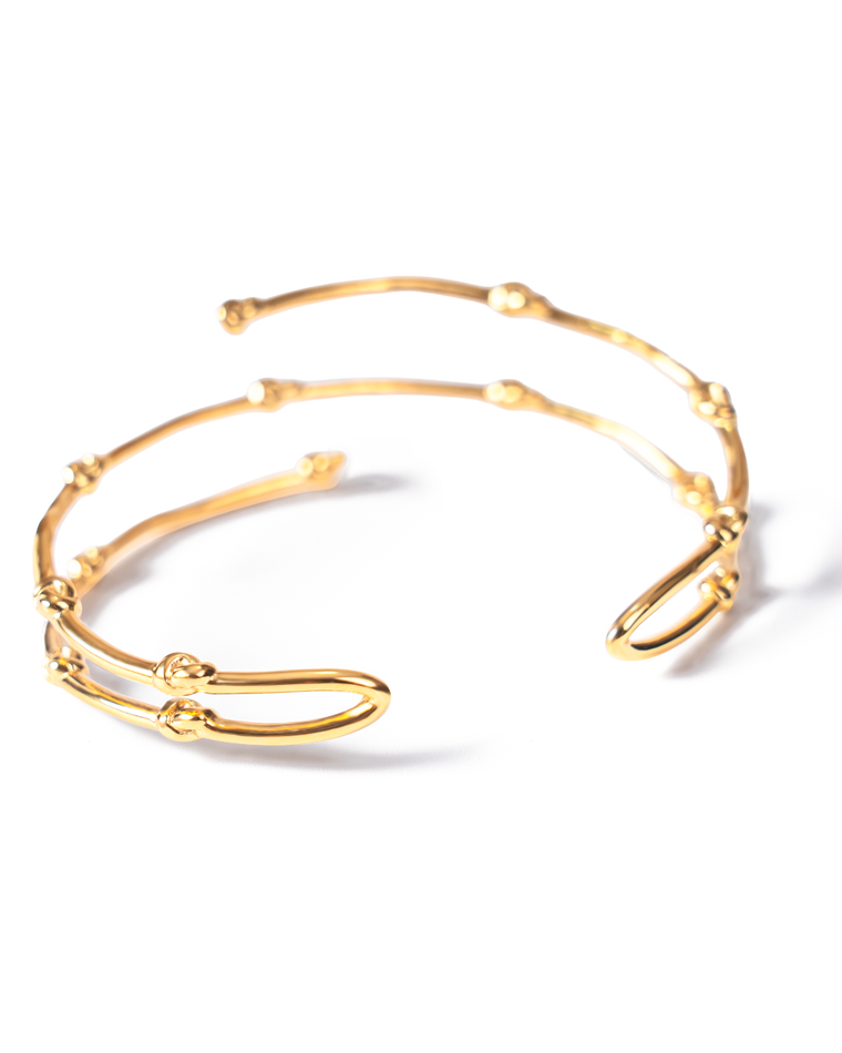 Knots of Freedom Cuff Bracelet