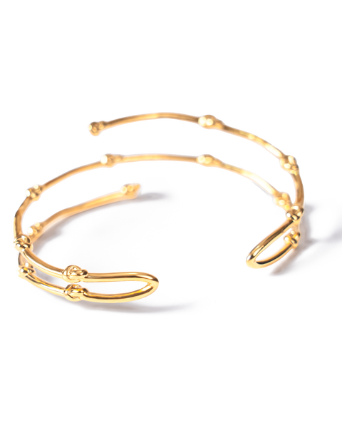 Knots of Freedom Cuff Bracelet