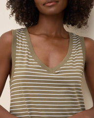 Costa Mesa Stripe Tank Dress