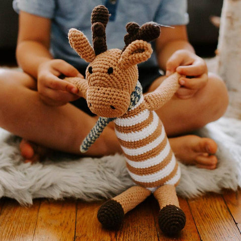 Plush Moose  - Woodlands Kids Toy