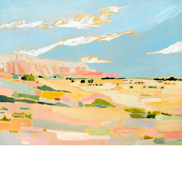 Desert Haze Art Print