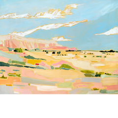 Desert Haze Art Print