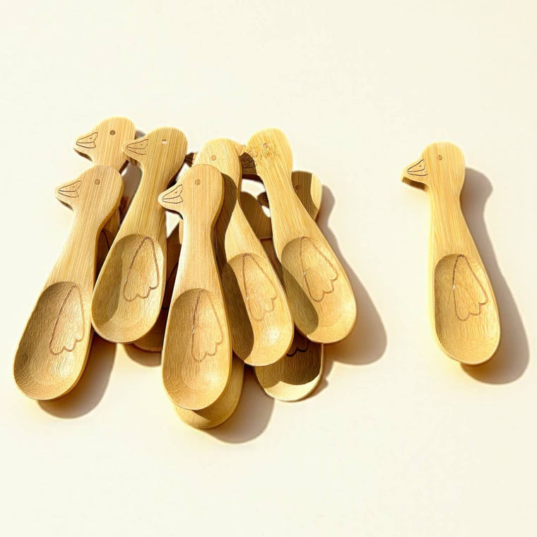 Bamboo Animal Utensil- Duck Spoon