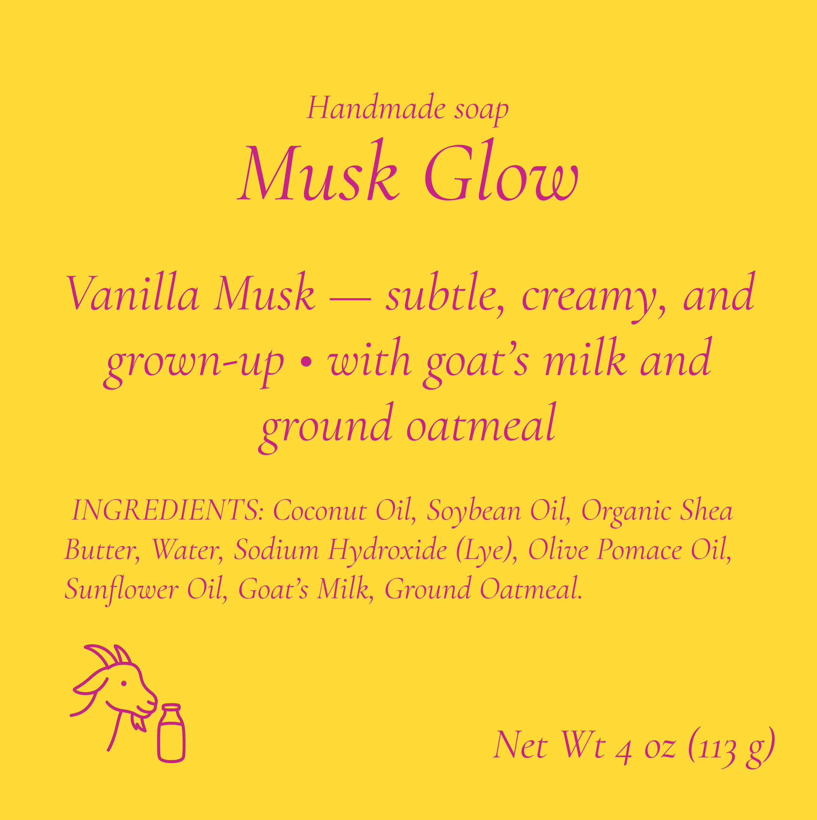 Handmade Goat's Milk Soap- Shea Butter