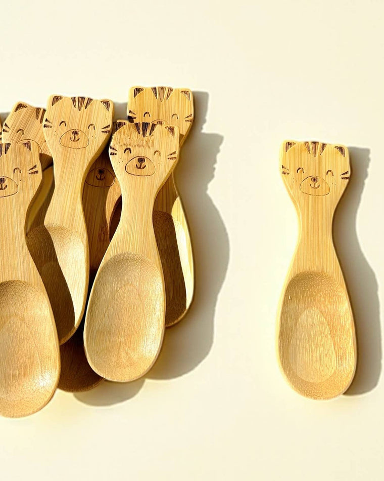 Bamboo Animal Utensil- Tiger Spoon