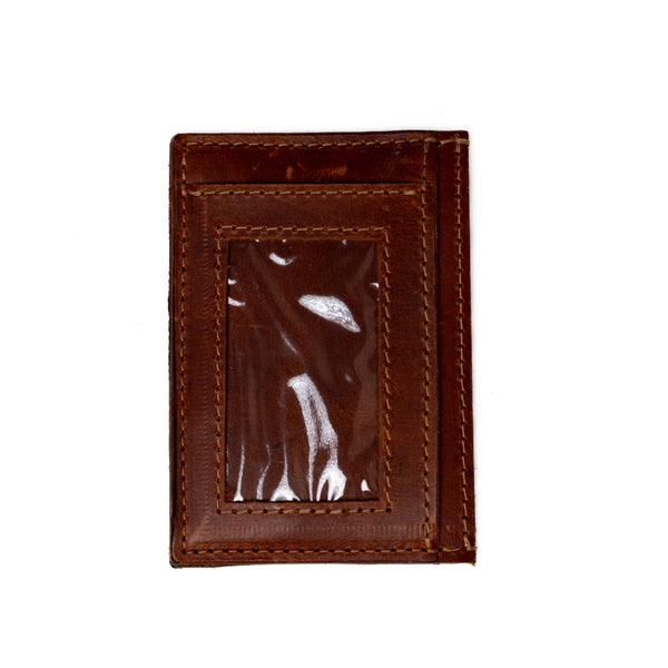 Card Holder Wallet in Cognac