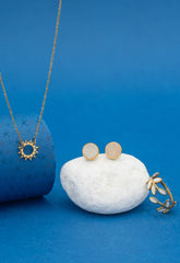 Mallory Gold Sunburst Necklace