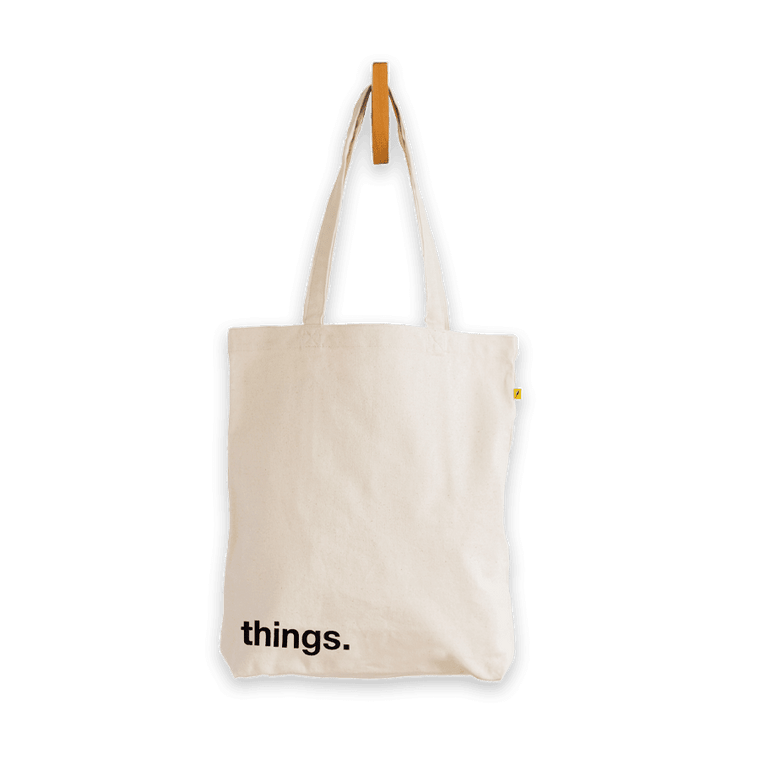 Organic Cotton Classic Tote- Natural