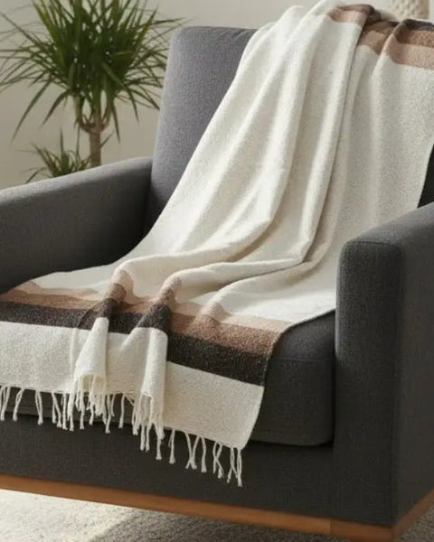Authentic Mexican Blanket - Canyon Sands