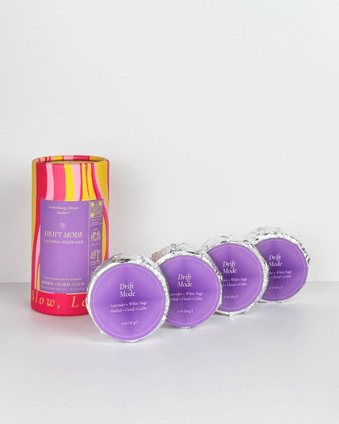 Lavender + White Sage Shower Steamers Spa Gift Set