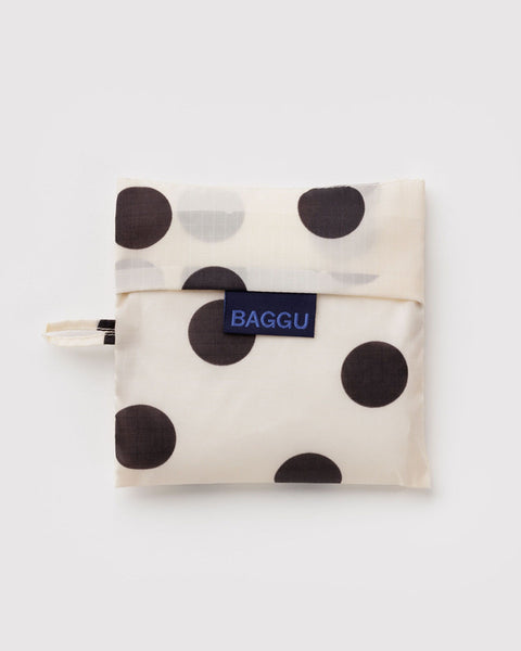 Cream + Black Polka Dot BAGGU