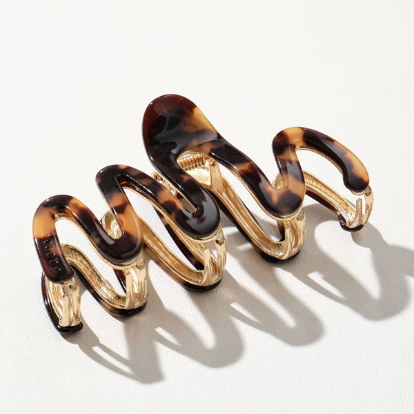 Eco-Friendly Squiggle Claw Clip