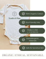 Little Pumpkin Organic Long Sleeve Onesie