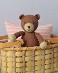 Handmade Knit Teddy Bear - Fair Trade
