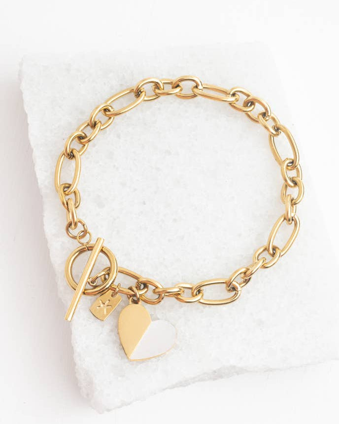 Give Hope Gold-Plated Bracelet