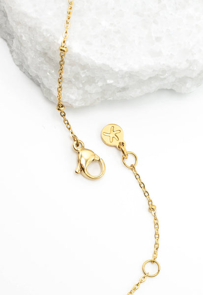 Faith Reversible Cross Bar Necklace