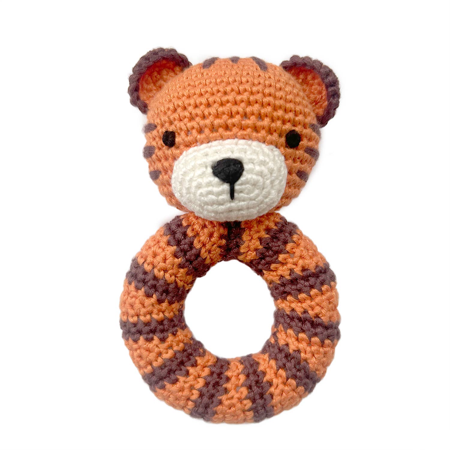 Tiger Organic Handmade Rattle