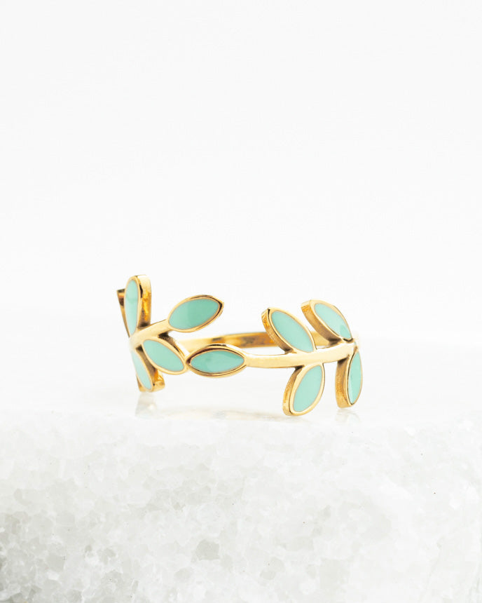 Seeds of Hope Ring- Mint
