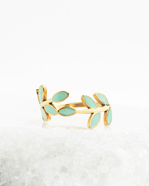 Seeds of Hope Ring- Mint