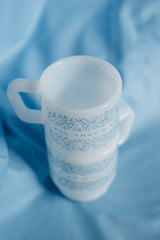 All That's Broken, He Will Mend- Milk Glass Mug