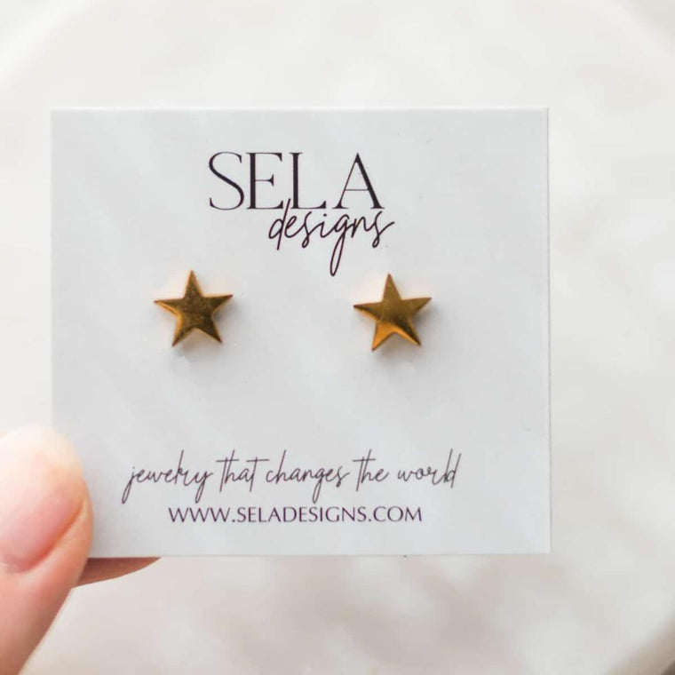 Star Stud Earrings