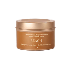Beach Travel Soy Candle