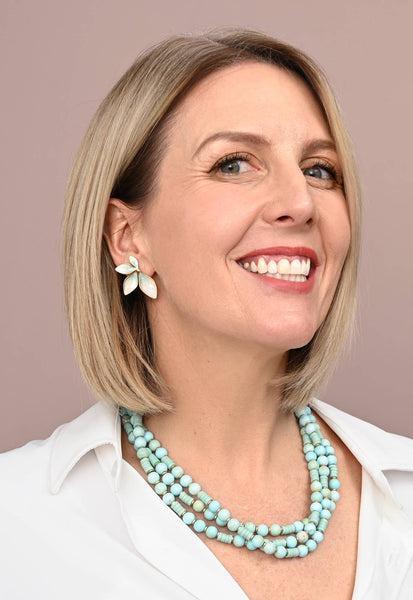 Luminous Tide Turquoise Necklace