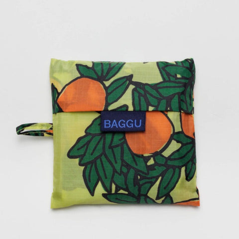 Baggu Reusable Bag- Orange Tree Yellow