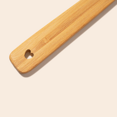 Bamboo Heart serving spoon eco-friendly 