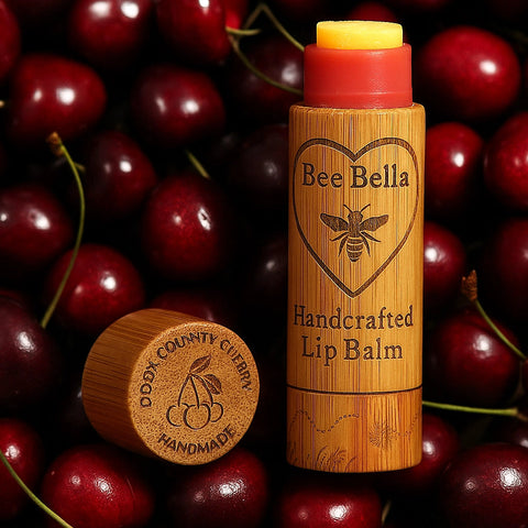 Handcrafted Organic Lip Balm- Cherry