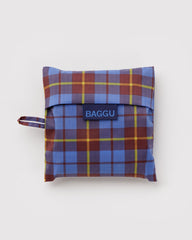 Blue Tartan standard baggu eco-friendly